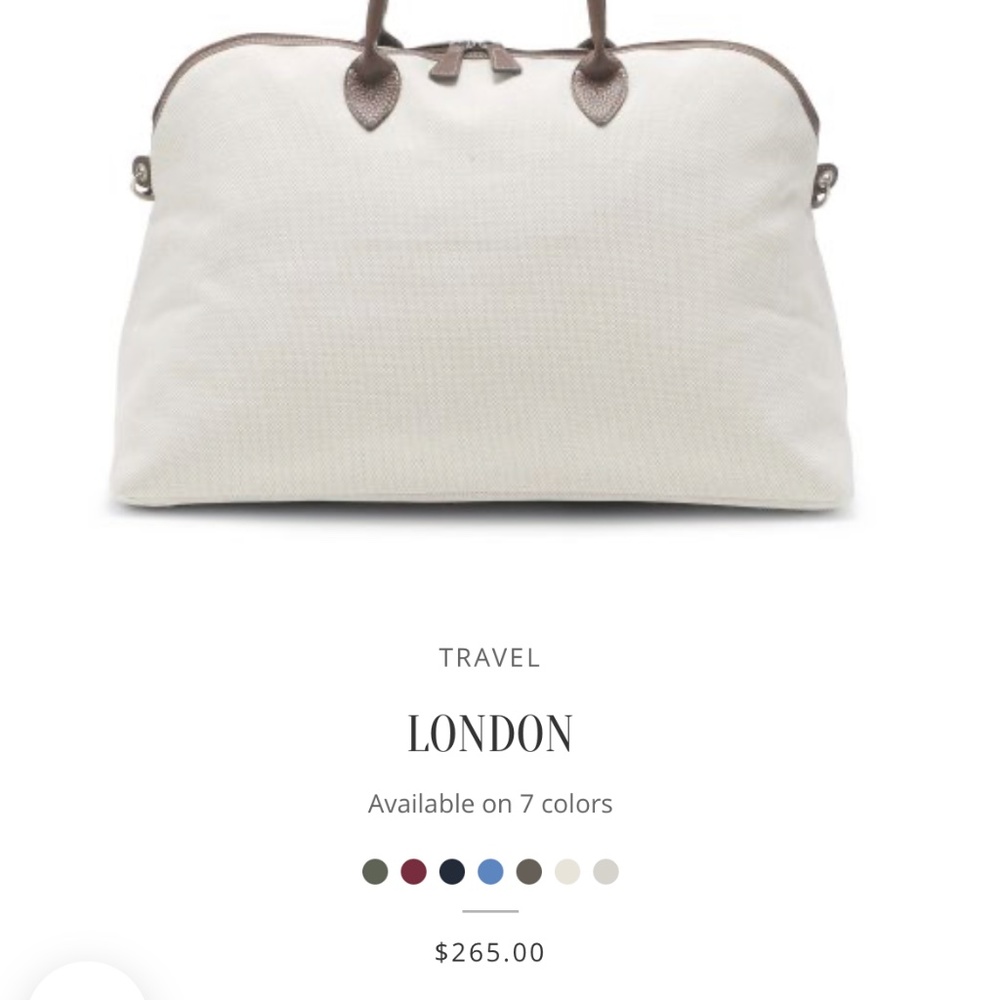 MY STYLE BAGS Milano Italy Suede Leather Tote - Picture 8 of 8